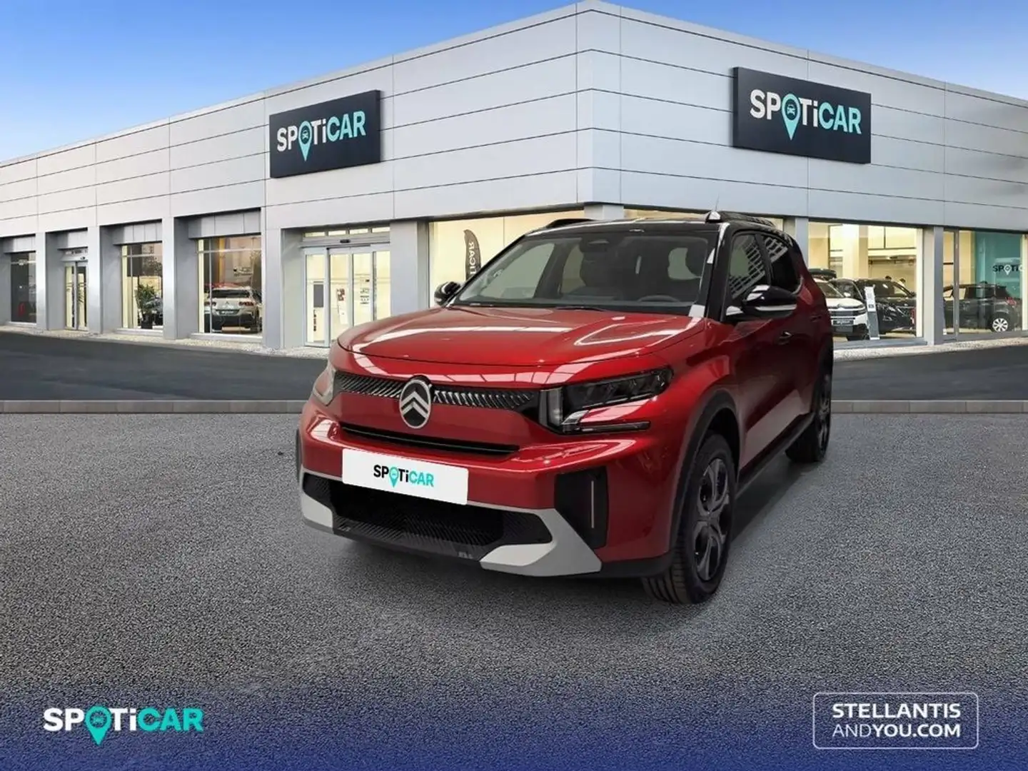 Citroen C3 Aircross Turbo 73kW (100CV) BVM6 Plus Rojo - 1