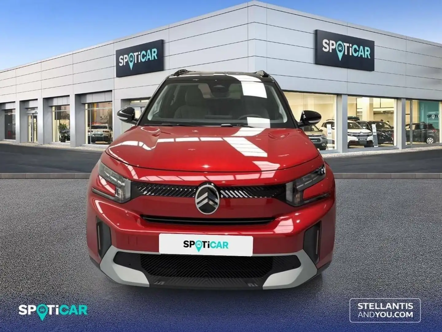 Citroen C3 Aircross Turbo 73kW (100CV) BVM6 Plus Rojo - 2