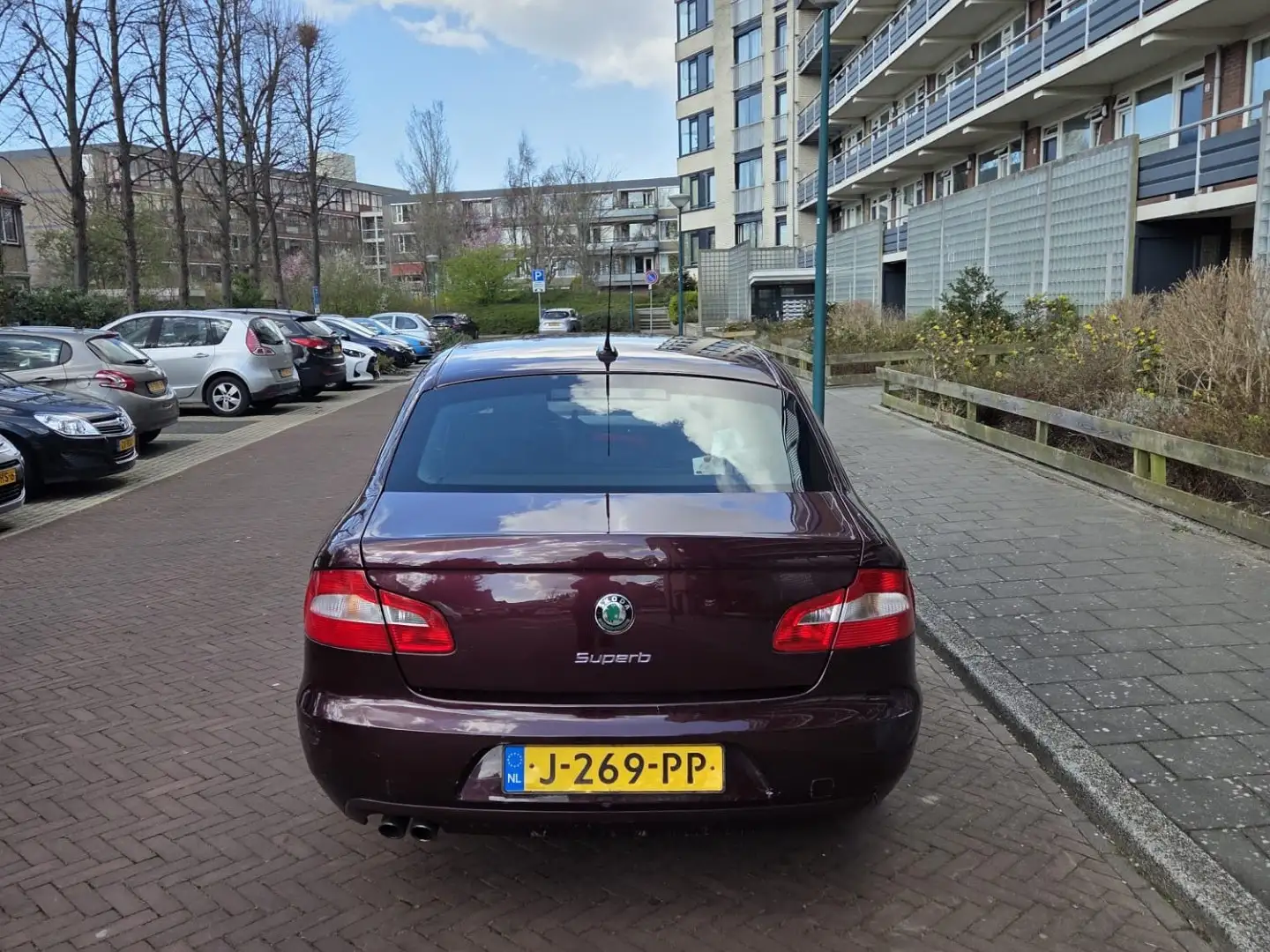 Skoda Superb 1.8 TSI DSG Ambition Paars - 2