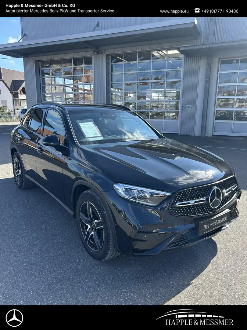 Mercedes-Benz GLC 220 GLC 220 d 4MATIC AMG Line/AHK/LED/NIGHT Schwarz - 1