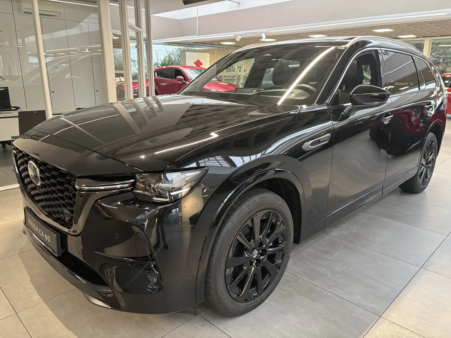Mazda CX-80 2.5L e-SKYACTIV PHEV AWD Homura Plus Noir - 1