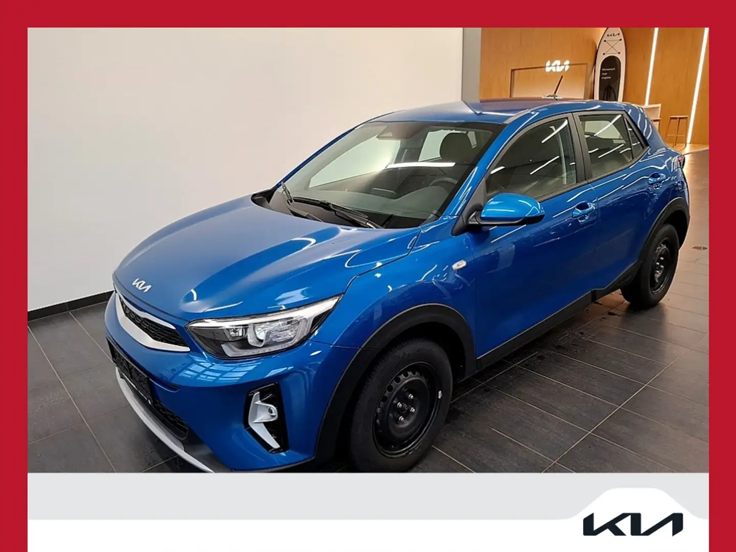 Kia Stonic 1,2 DPI ISG Titan Blau - 1