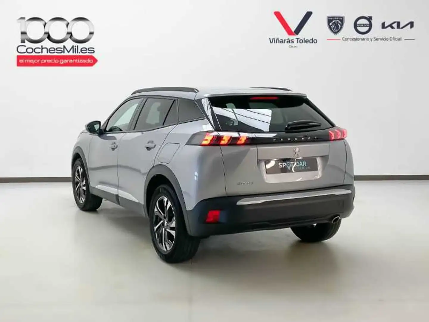 Peugeot 2008 1.2 PureTech S&S Allure Pack 130 Gris - 2