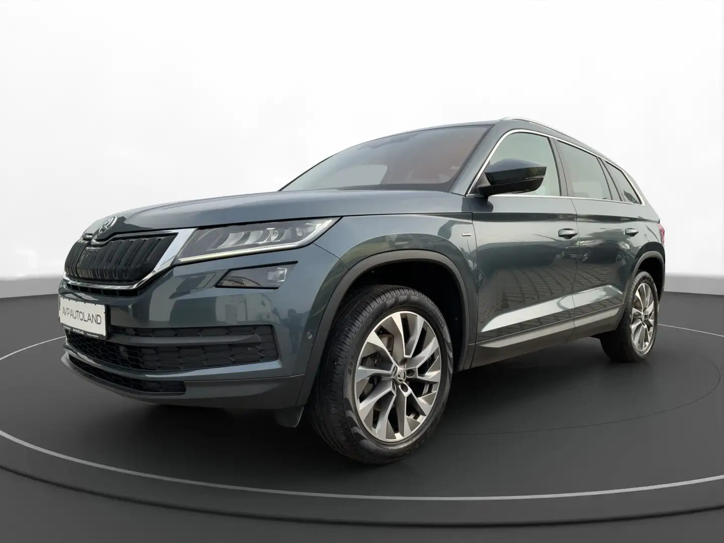 Skoda Kodiaq 2.0 TDI DSG 4x4 CLEVER | AHK | NAVI | ACC Grau - 2