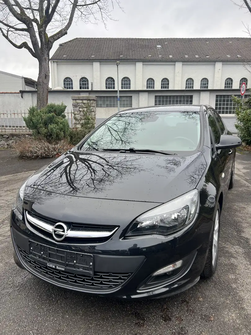 Opel Astra Style-1 Hand-63.000 KM!! Schwarz - 1