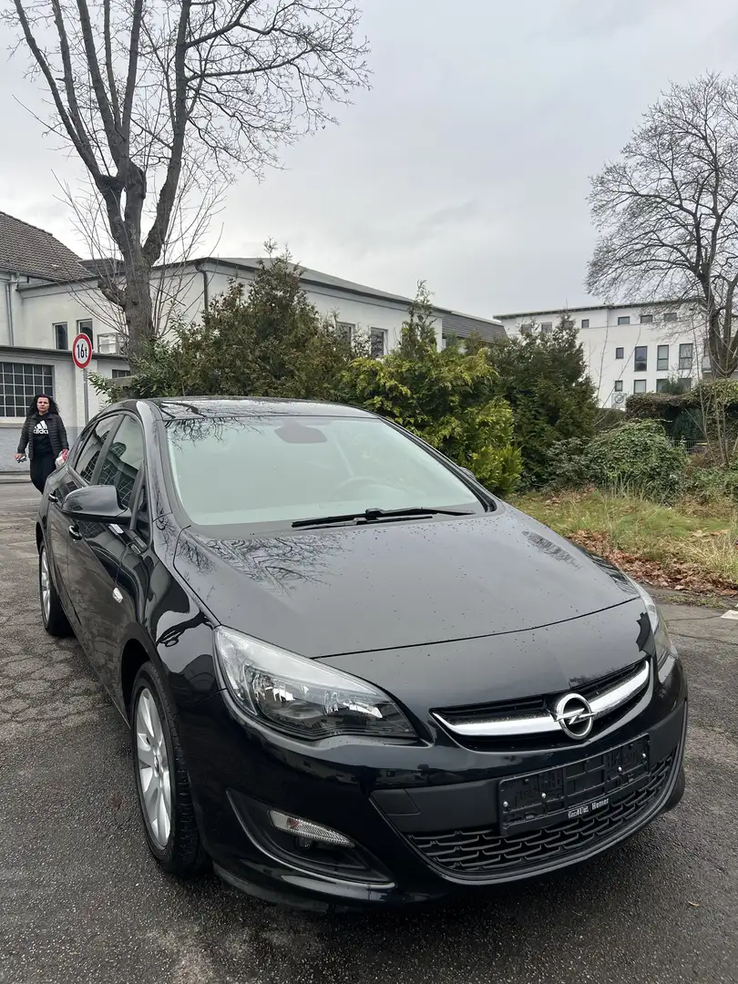 Opel Astra Style-1 Hand-63.000 KM!! Schwarz - 2