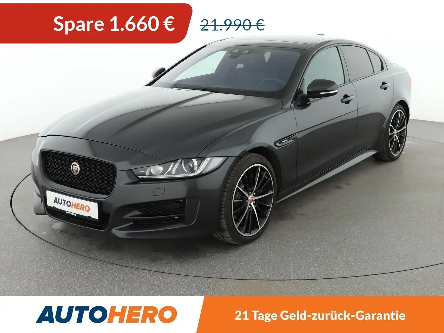 Jaguar XE 20d R-Sport AWD Aut.*NAVI*TEMPO*CAM*PDC* Schwarz - 1