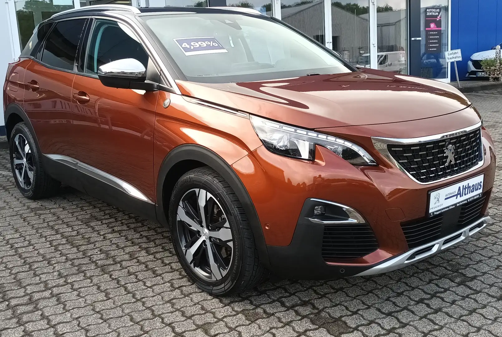 Peugeot 3008 1.6 Crossway THP 165 EAT 6 Sommer/Winterräder Braun - 2