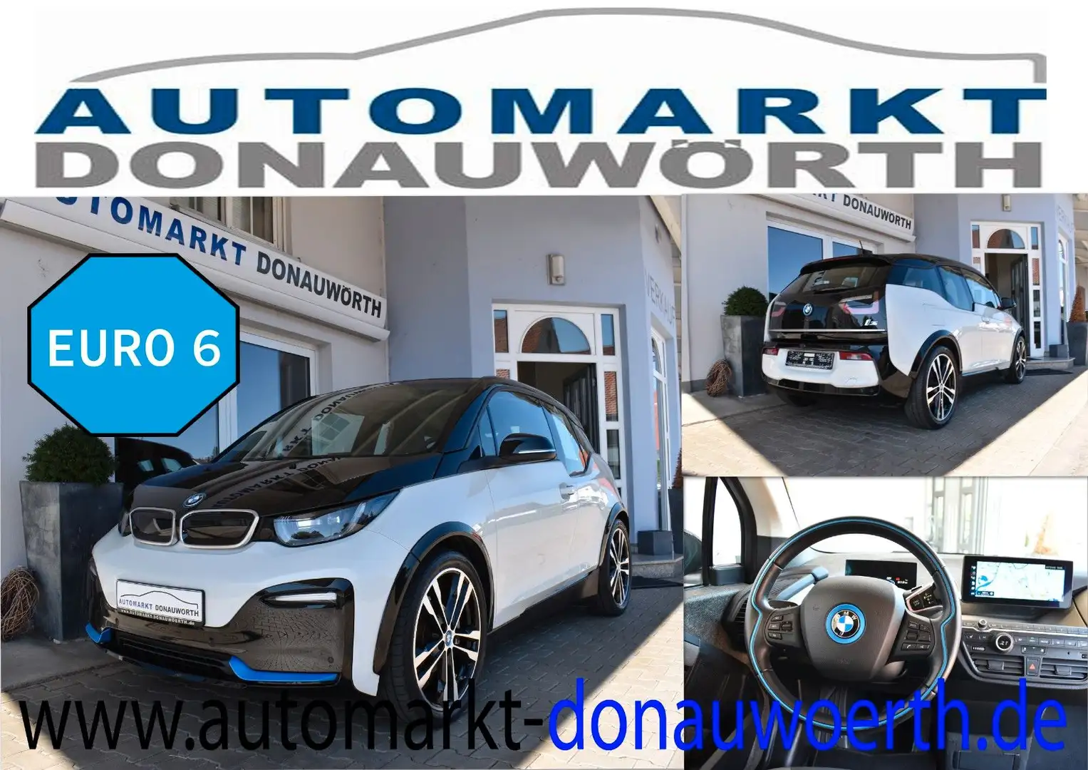 BMW i3 s ( 120 Ah ) Navi Prof. Kamera Sport Paket Weiß - 1
