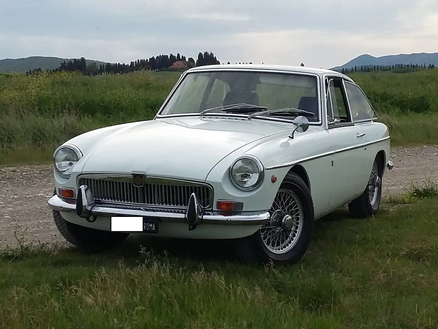 MG MGB gt Weiß - 2