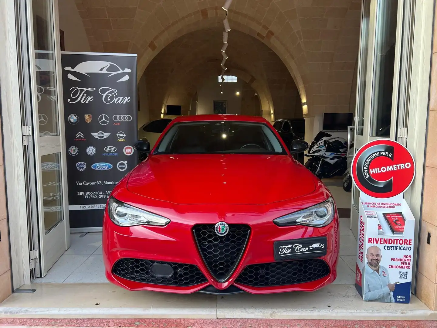 Alfa Romeo Giulia 2.0 t Veloce Q4 280cv auto Rosso - 2