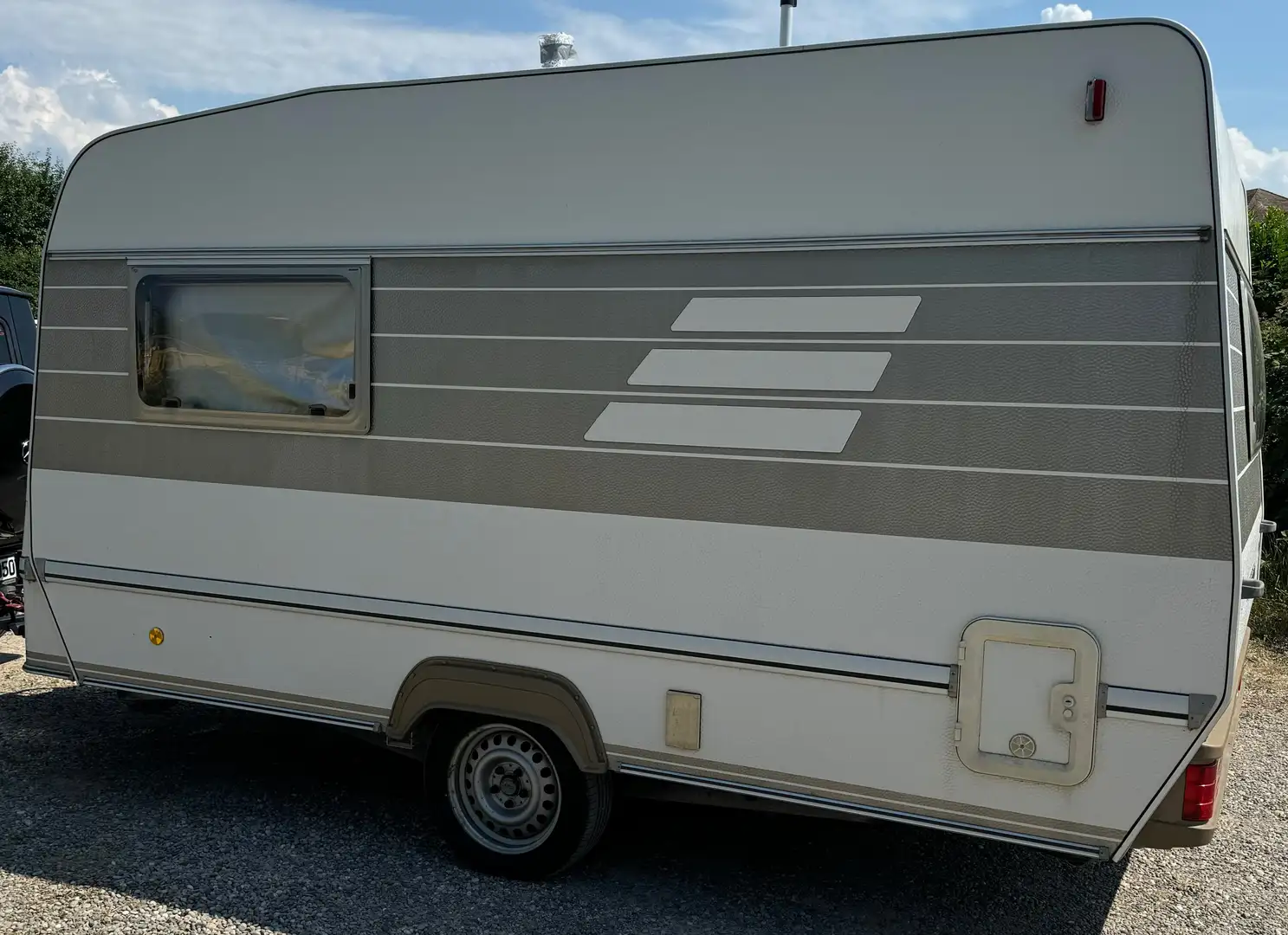 Hymer/Eriba Nova C 390 Vorzelt Fahrradträger - 2