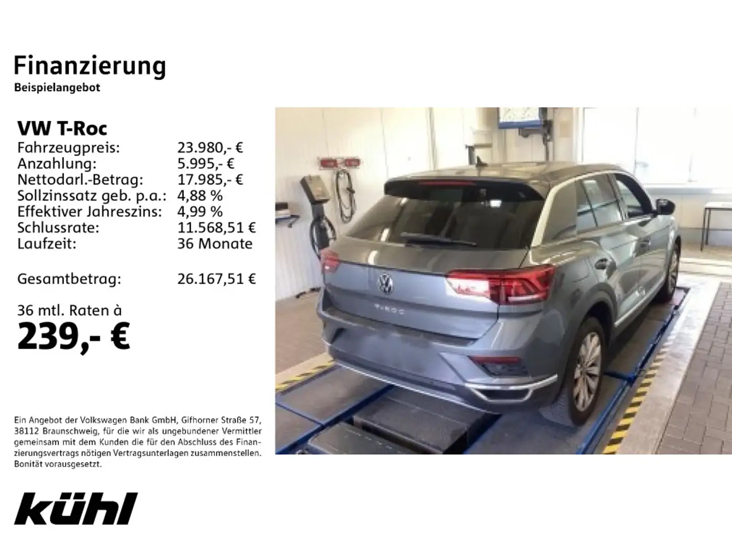 Volkswagen T-Roc 1.5 TSI DSG Sport Navi/ Kamera/Assistenz+/ Grau - 2