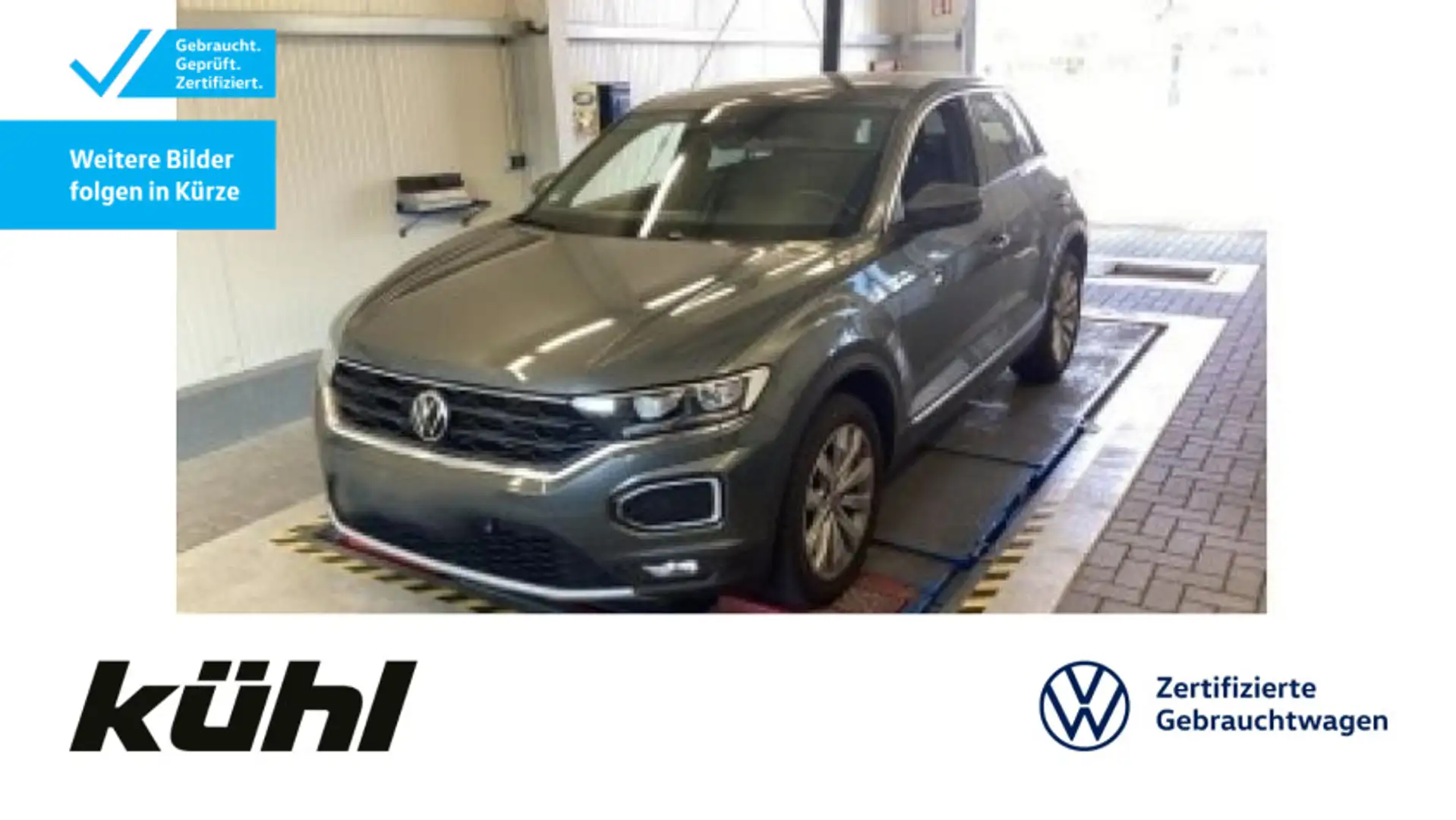Volkswagen T-Roc 1.5 TSI DSG Sport Navi/ Kamera/Assistenz+/ Grau - 1