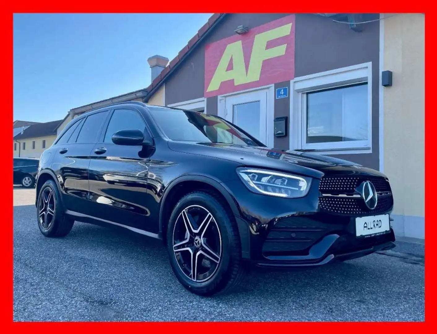 Mercedes-Benz GLC 200 d 4MATIC Aut. | AMG-PAKET | WENIG KM Schwarz - 1