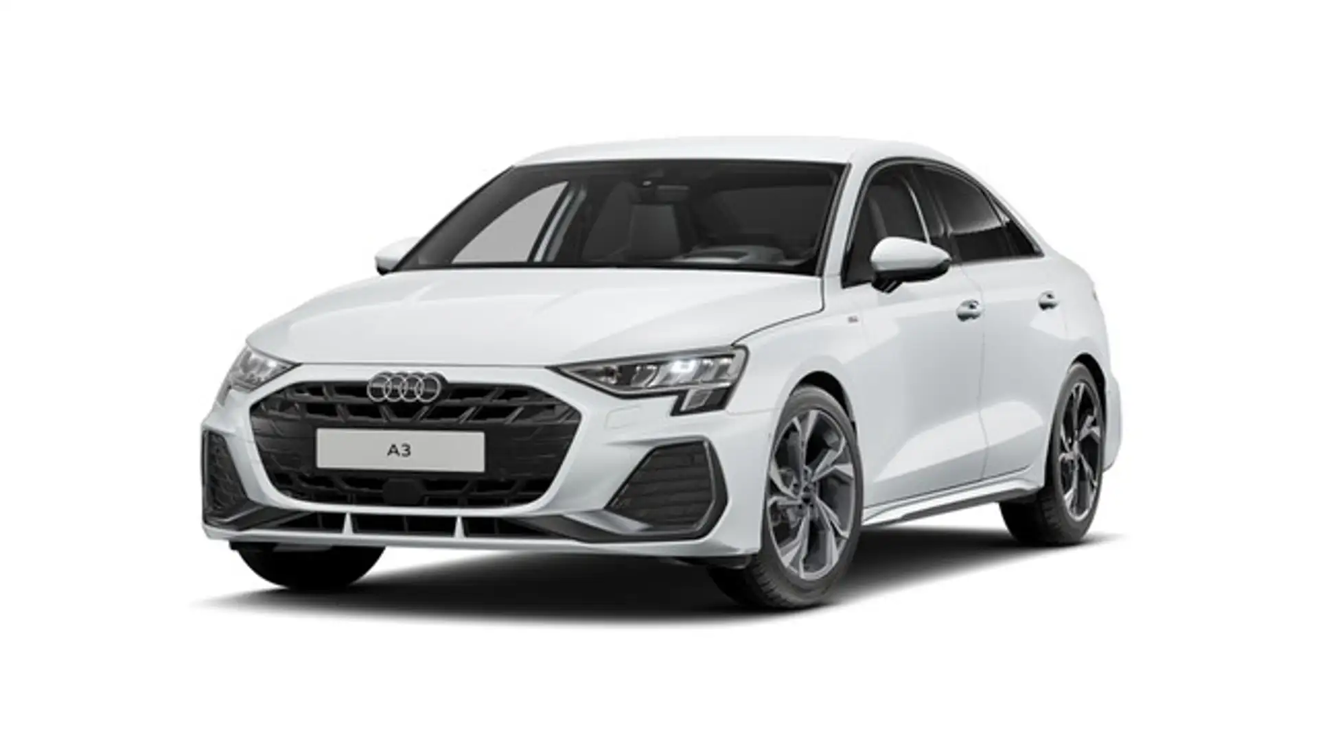 Audi A3 Limousine 35TFSI S line AHK NAVI HUD B&O SITZH Weiß - 1
