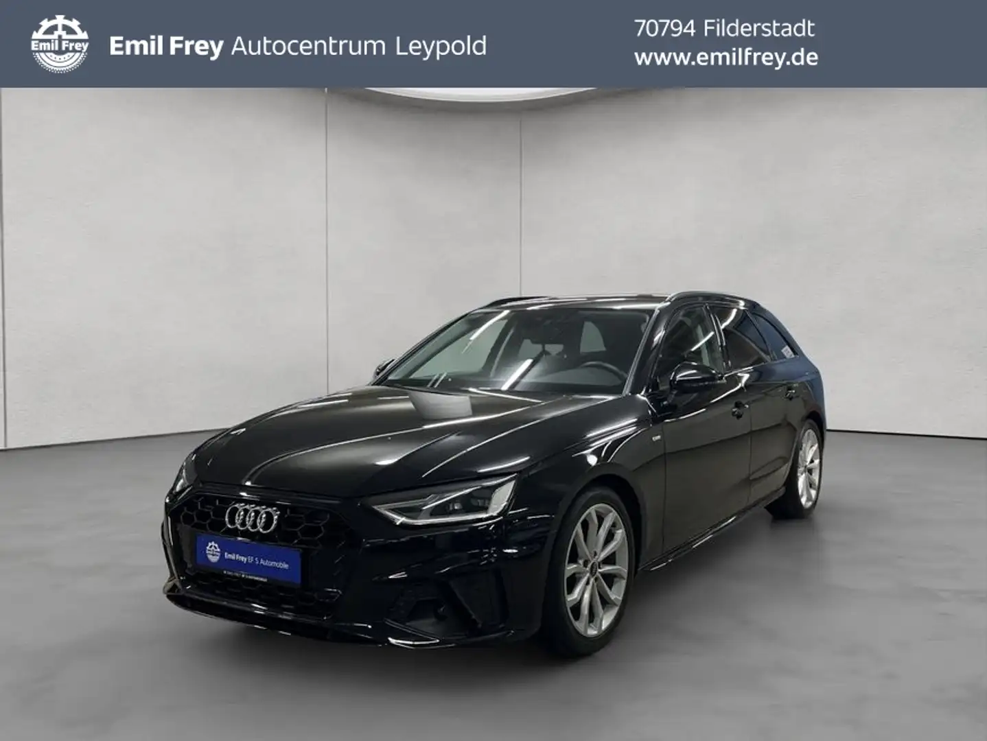 Audi A4 Avant 35 TFSI S tronic S line Zwart - 1