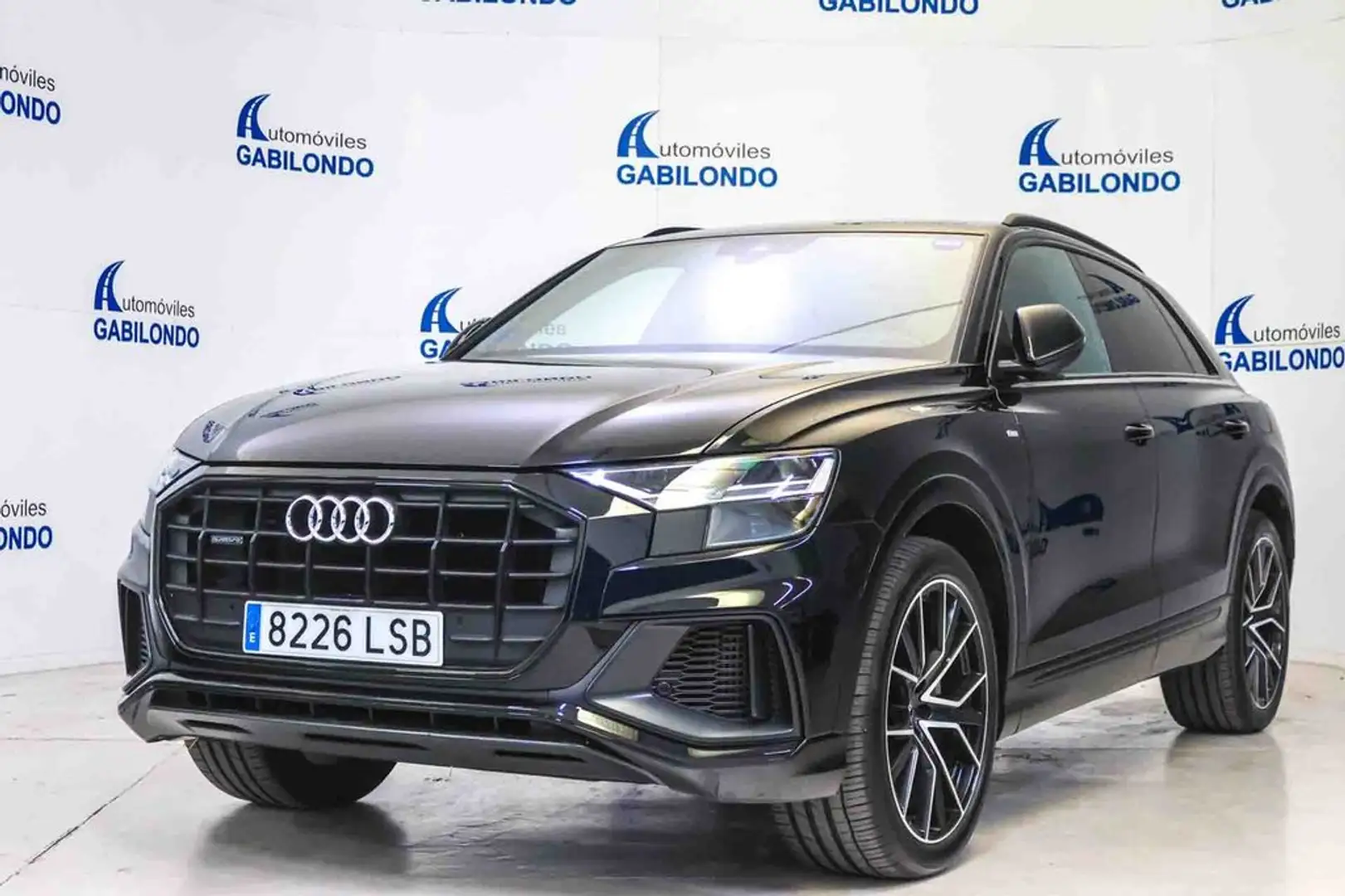 Audi Q8 55 TFSIe 280kW Black L quattro tiptronic Zwart - 1