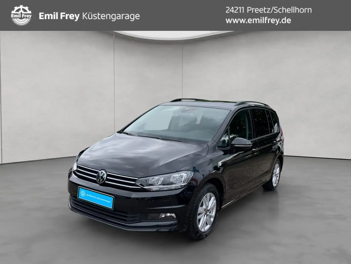 Volkswagen Touran 1.5 TSI DSG Comfortline AHK Navi ACC SHZ Nero - 1