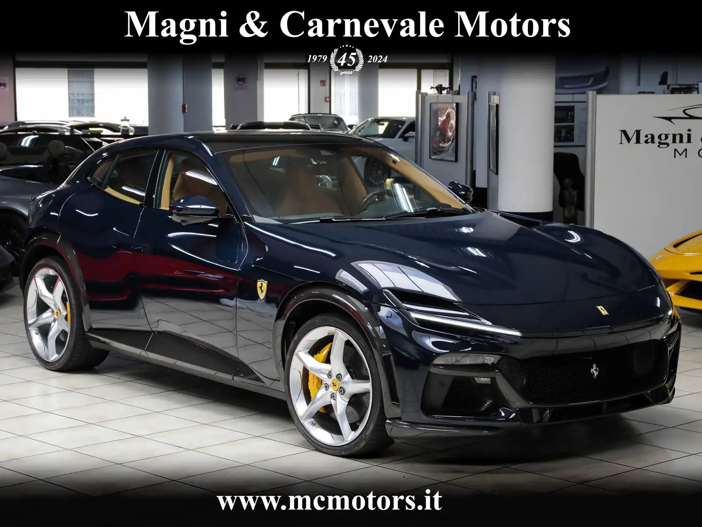 Ferrari Purosangue CARBON PACK|LIFT SYSTEM|LED MATRIX|360°VIEW| Bleu - 1
