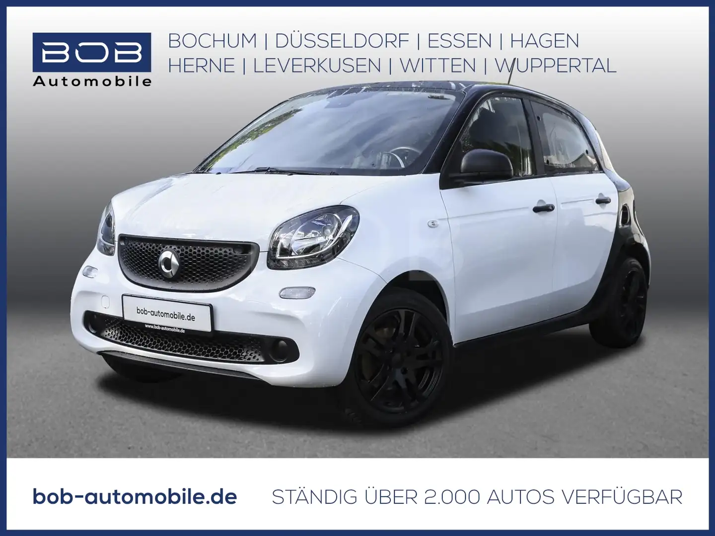 smart forFour 1.0 *2.HAND*KLIMAAUT*ALLWETTER* Weiß - 1