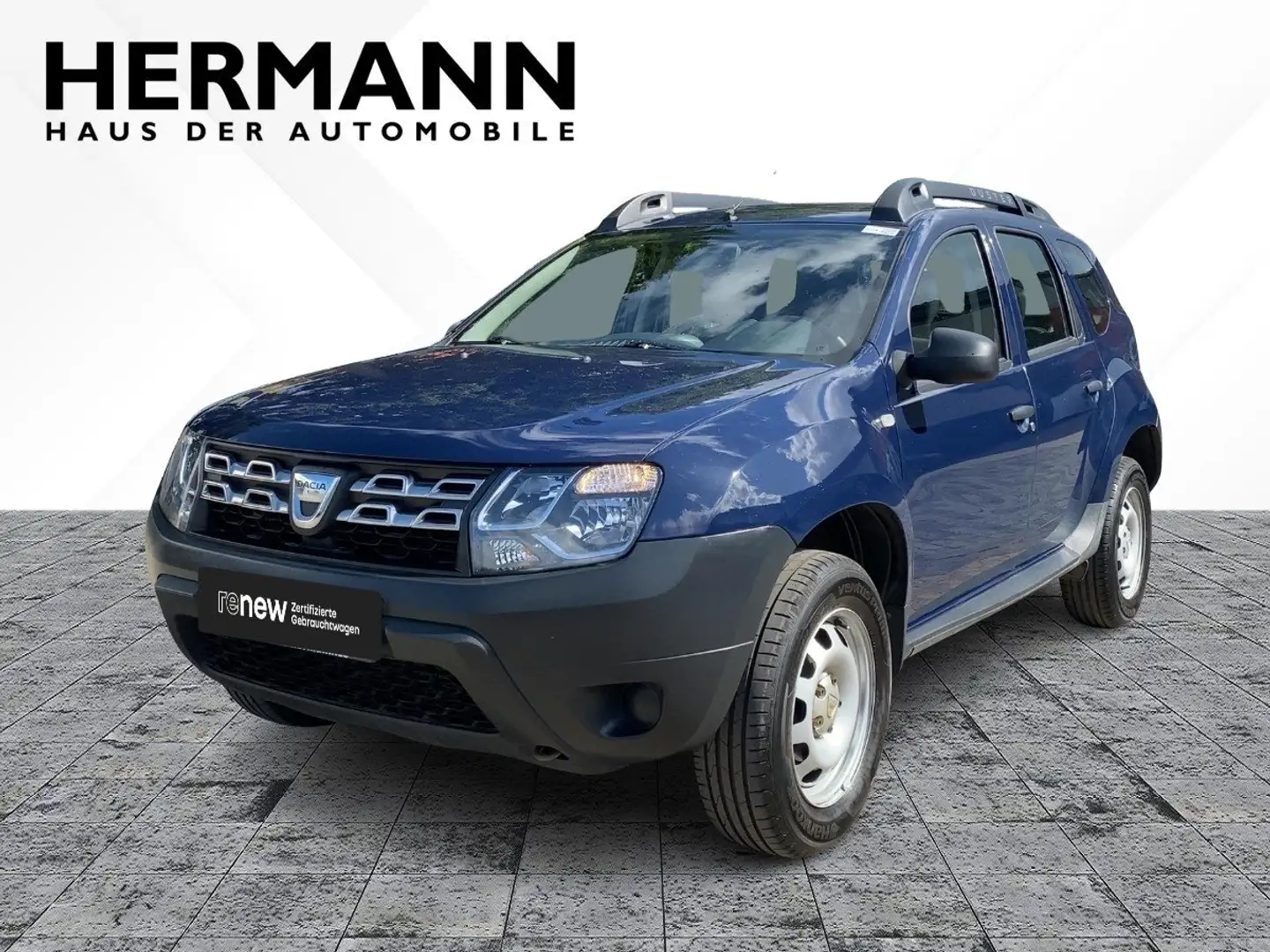 Dacia Duster I 1.6 16V 105 4x2 Ice *Facelift*1. Hand* Blau - 1