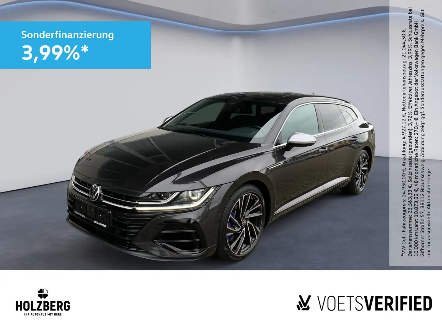Volkswagen Arteon R Shooting Brake 2.0 TSI 4MOTION DSG Pano+Harma... Grau - 1