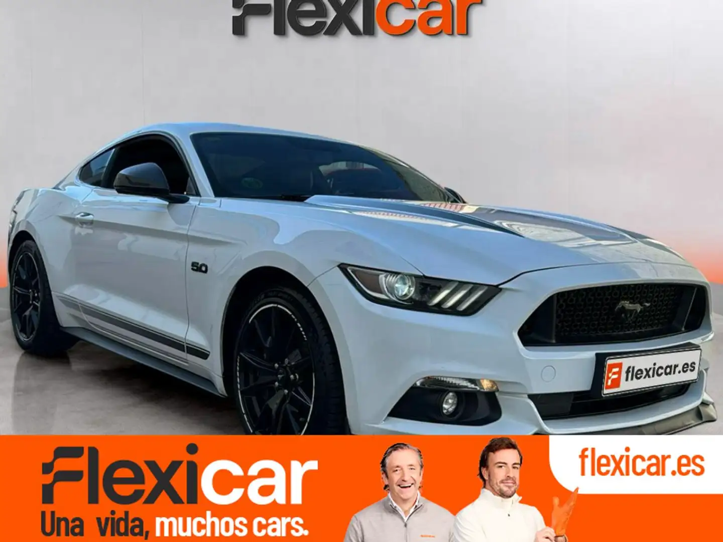 Ford Mustang 5.0 Ti-VCT V8 307kW  GT A.(Fast.) White - 1