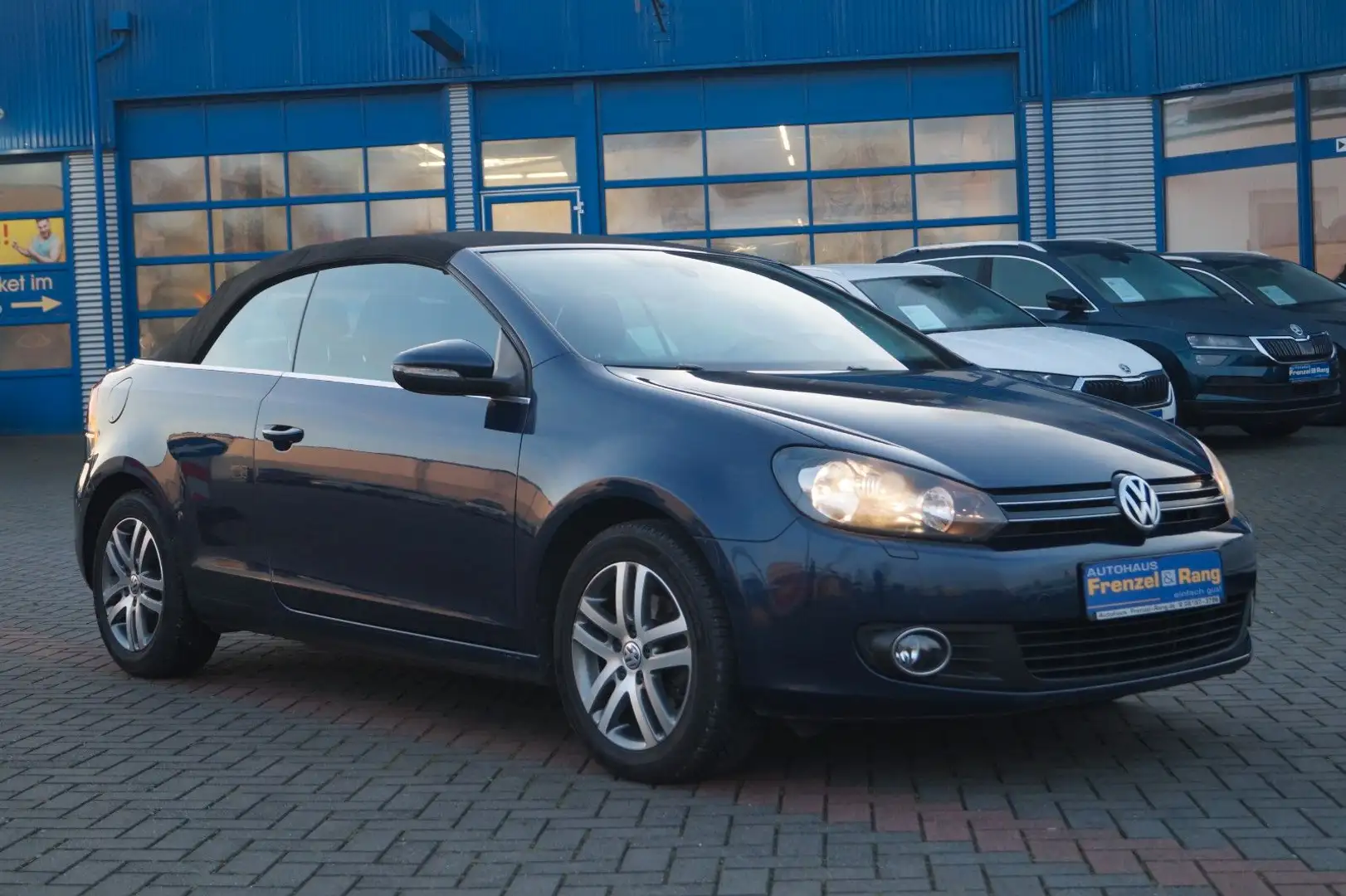 Volkswagen Golf VI Cabriolet *Radio*PDC*Klima*SHZ*Allwetter Bleu - 1