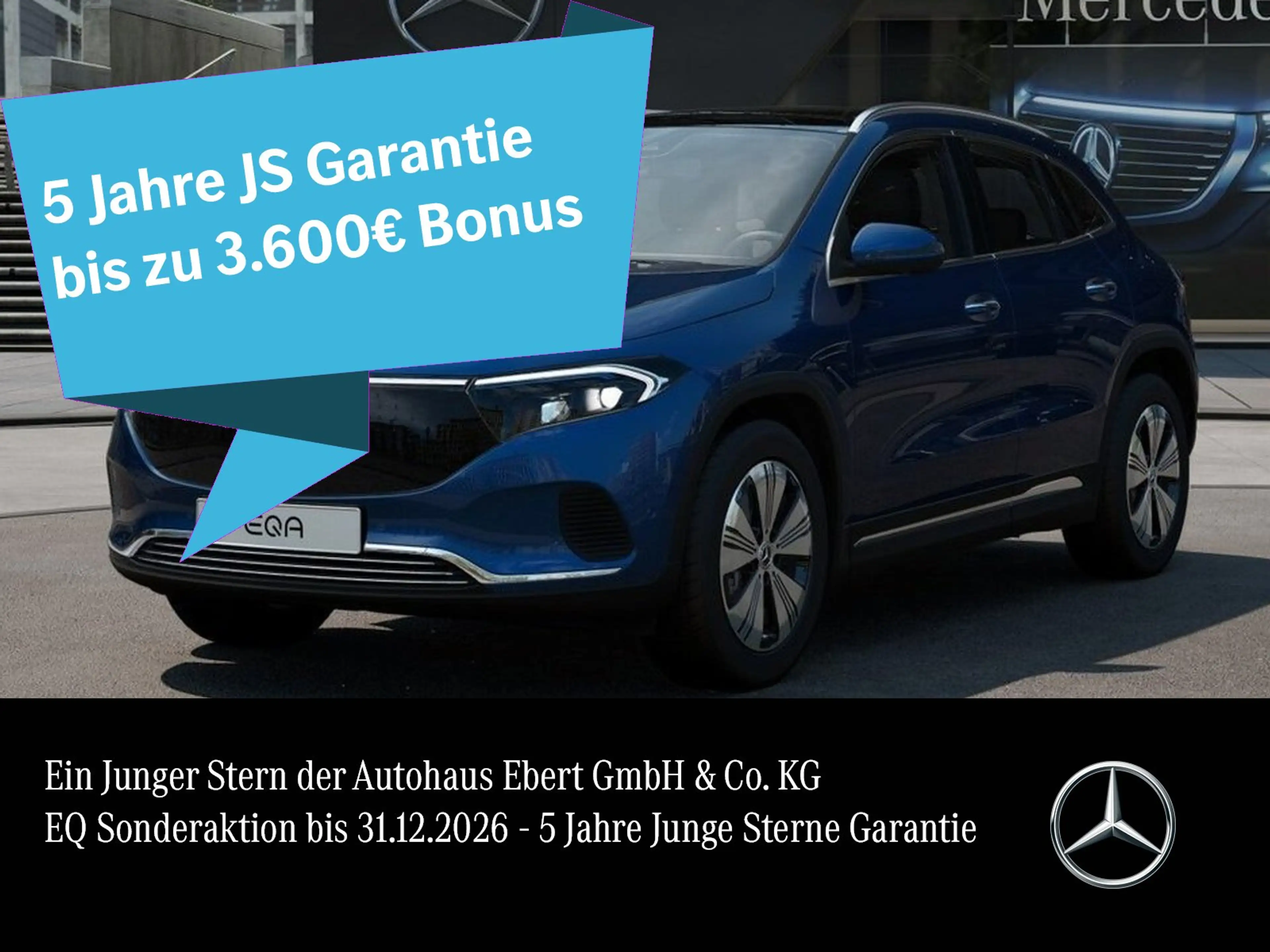 Mercedes-Benz EQA 250 EQA250 Progres Advan+ AHK Pano DISTRO KeyGo 360°