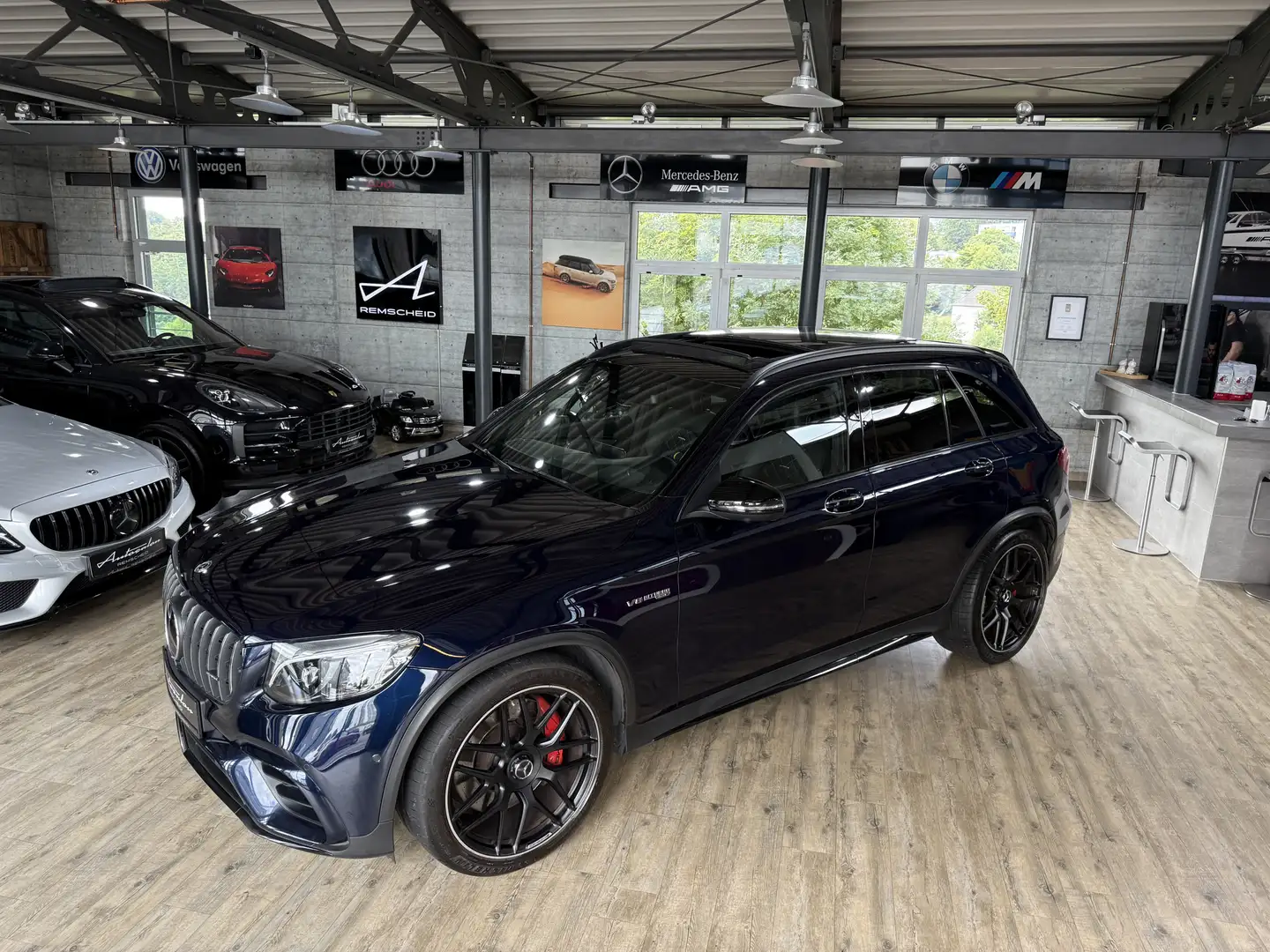 Mercedes-Benz GLC 63 AMG S AMG 4Matic Edition1*PANO*AHK*360°K. Azul - 2