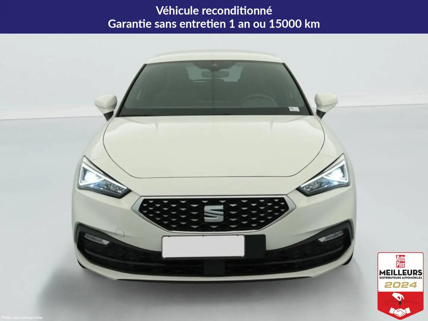 SEAT Leon E-HYBRID 204 CH DSG6 XCELLENCE Blanc - 2