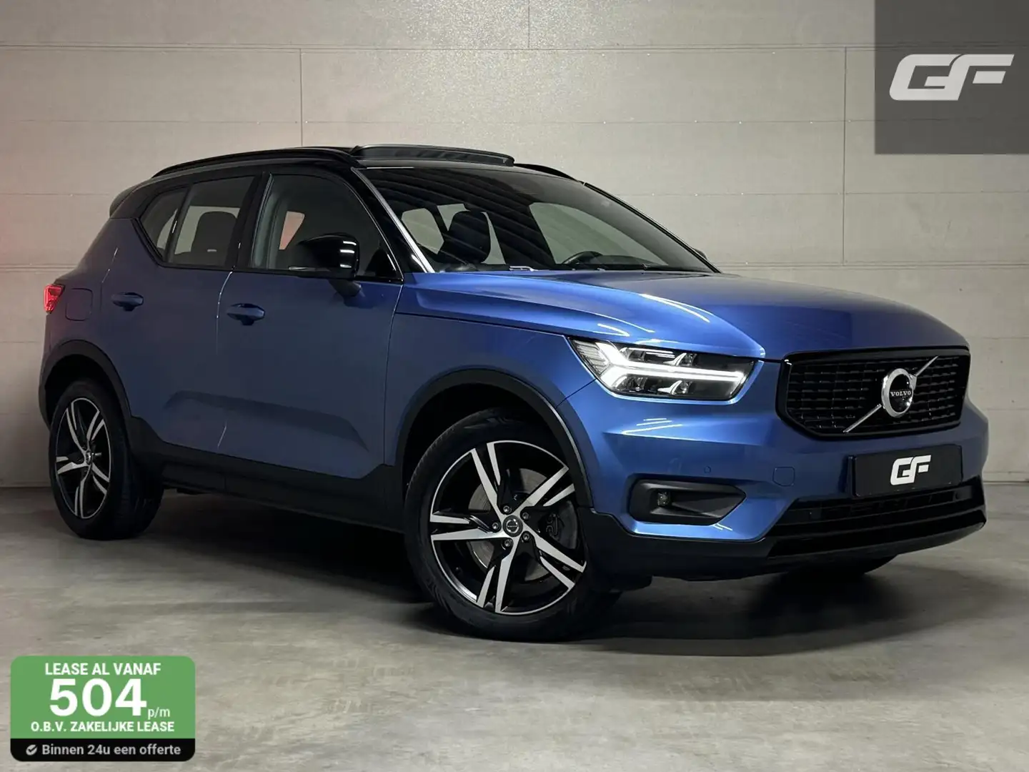 Volvo XC40 1.5 T5 Recharge R-Design Pano H/K Leer 360° Memory Blu/Azzurro - 1