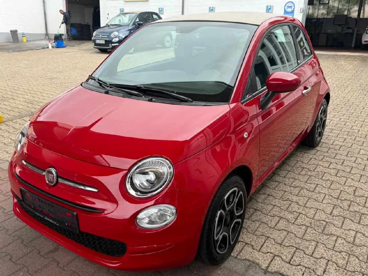 Fiat 500C 500  Cabrio Club Rouge - 2