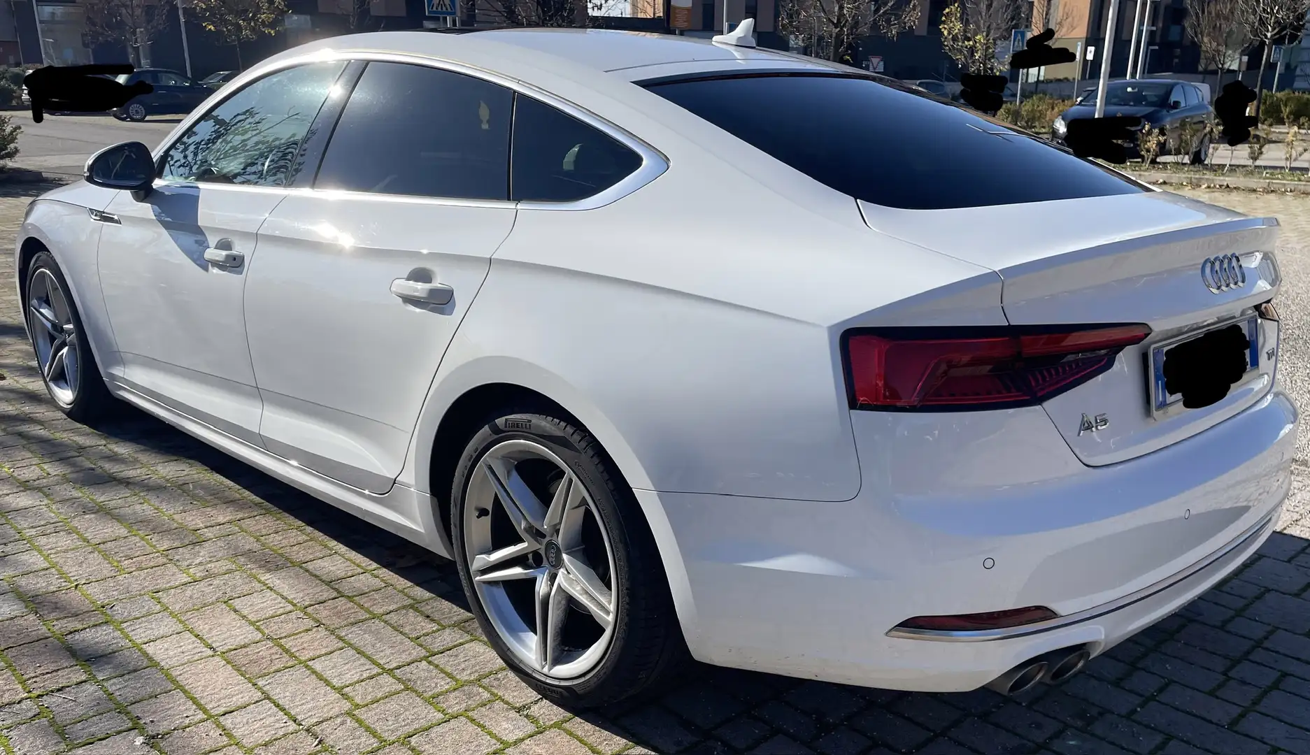 Audi A5 A5 Sportback40 2.0 tdi SLine s-tronic Bianco - 1