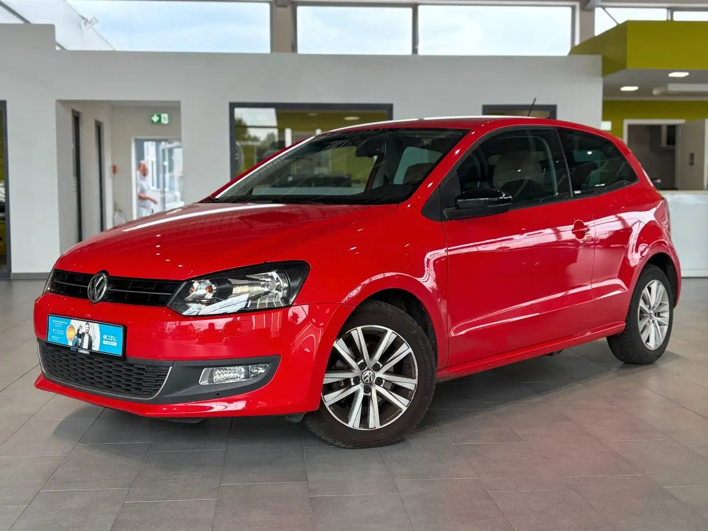 Volkswagen Polo V Style Automatik*Tempo*Sitzheizung*A/C* Rouge - 1