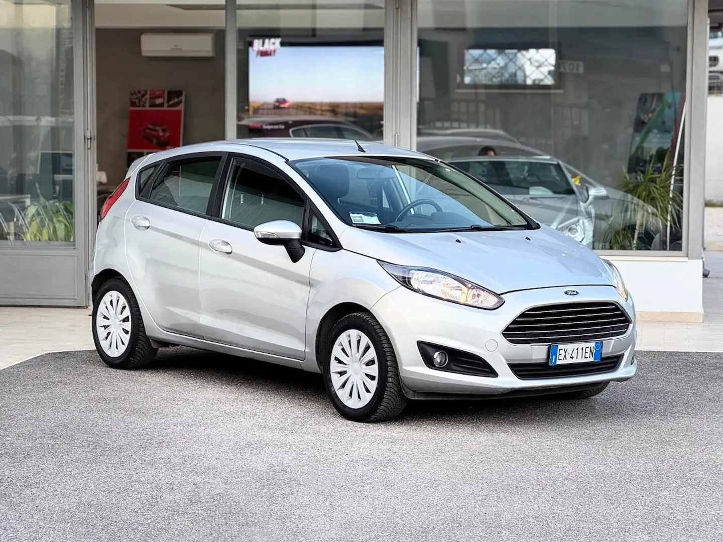 Ford Fiesta 1.0 Benzina 100CV E5 - 2014 Argent - 1