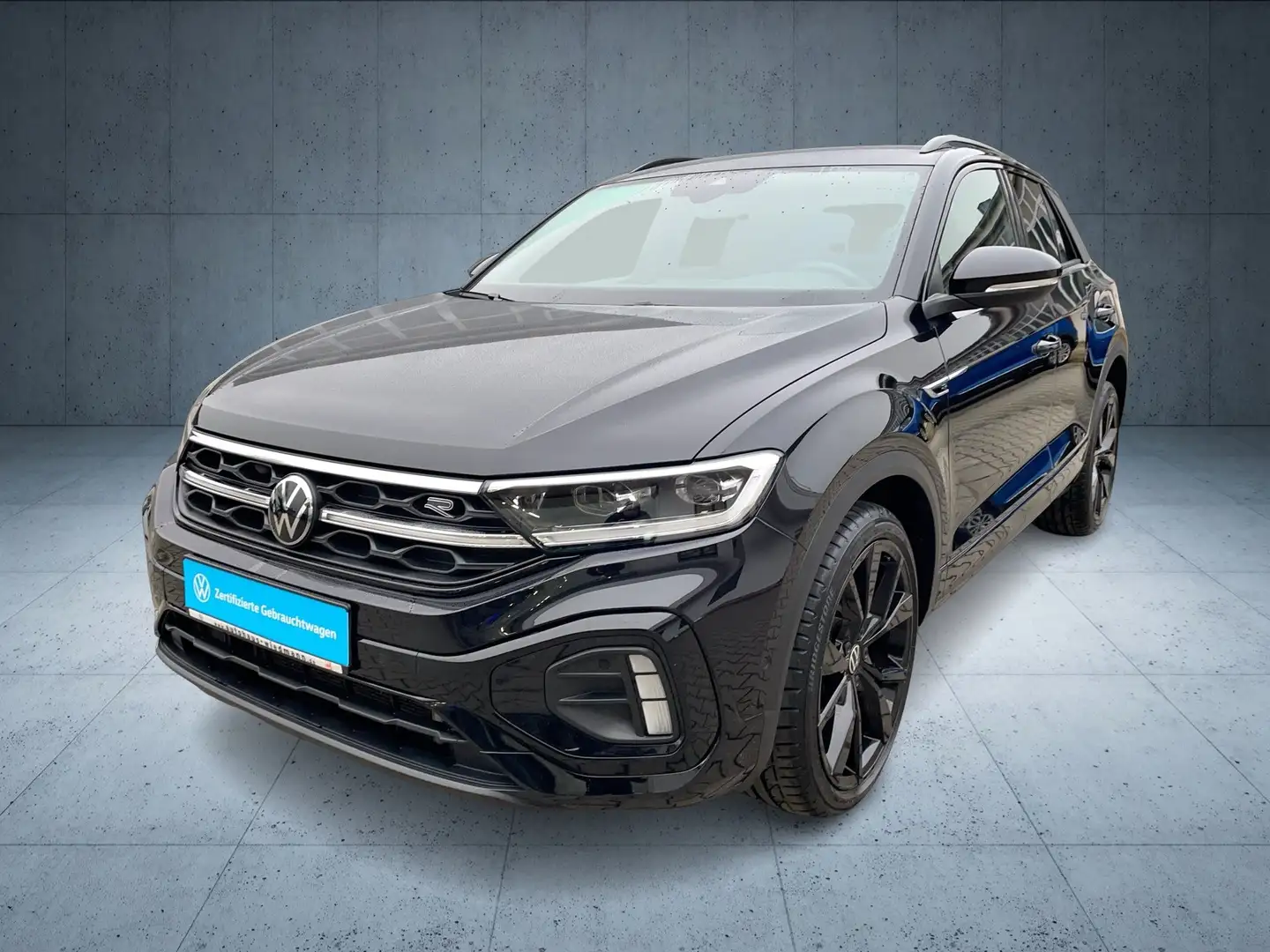 Volkswagen T-Roc R-Line 1.5 TSI DSG AHK+ACC+Keyless+RearView Schwarz - 2
