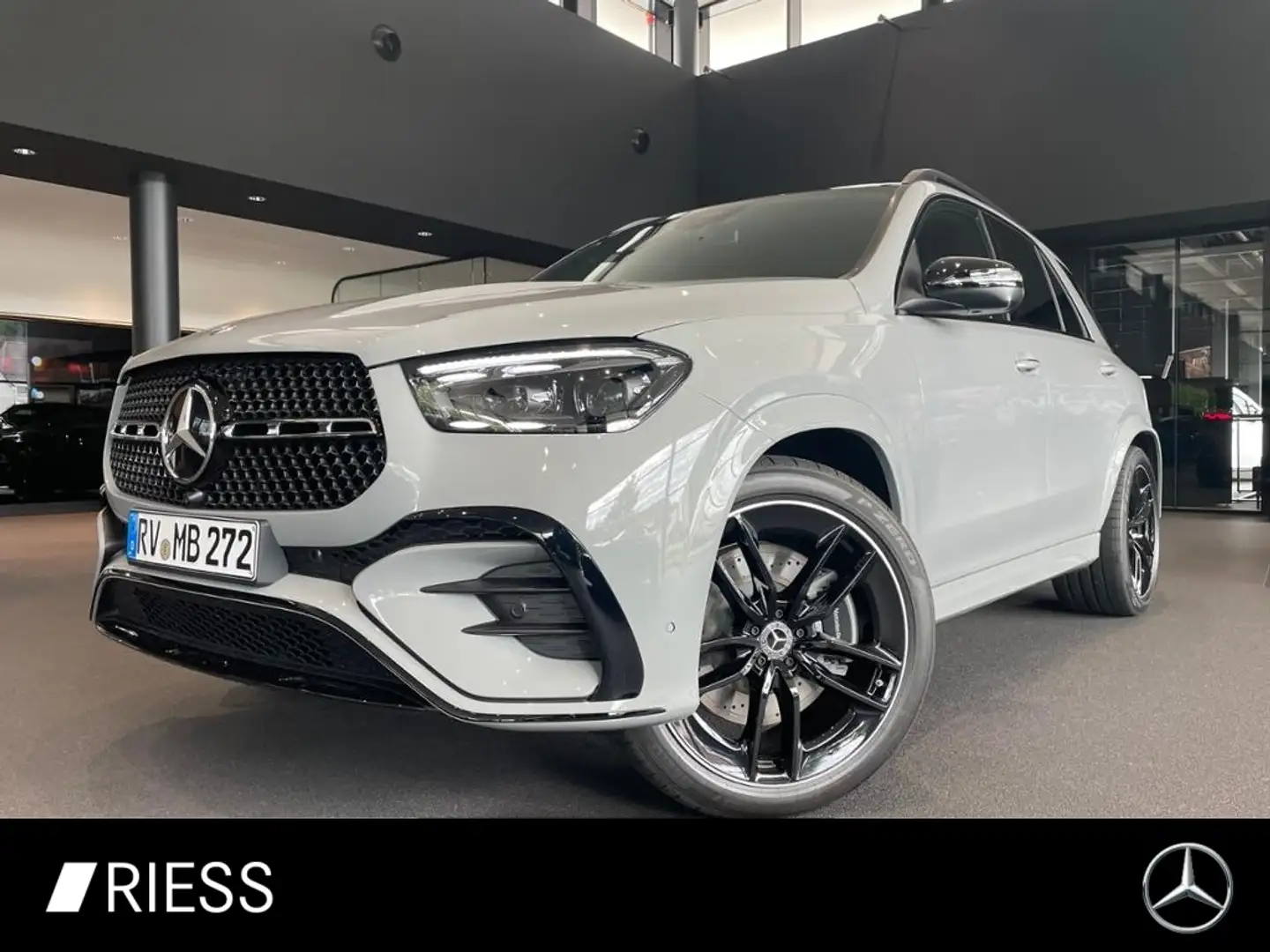 Mercedes-Benz GLE 450 d AMG+PANO+AIRM+AHK+HUD+STDHZG+DISTRONIC Grau - 1