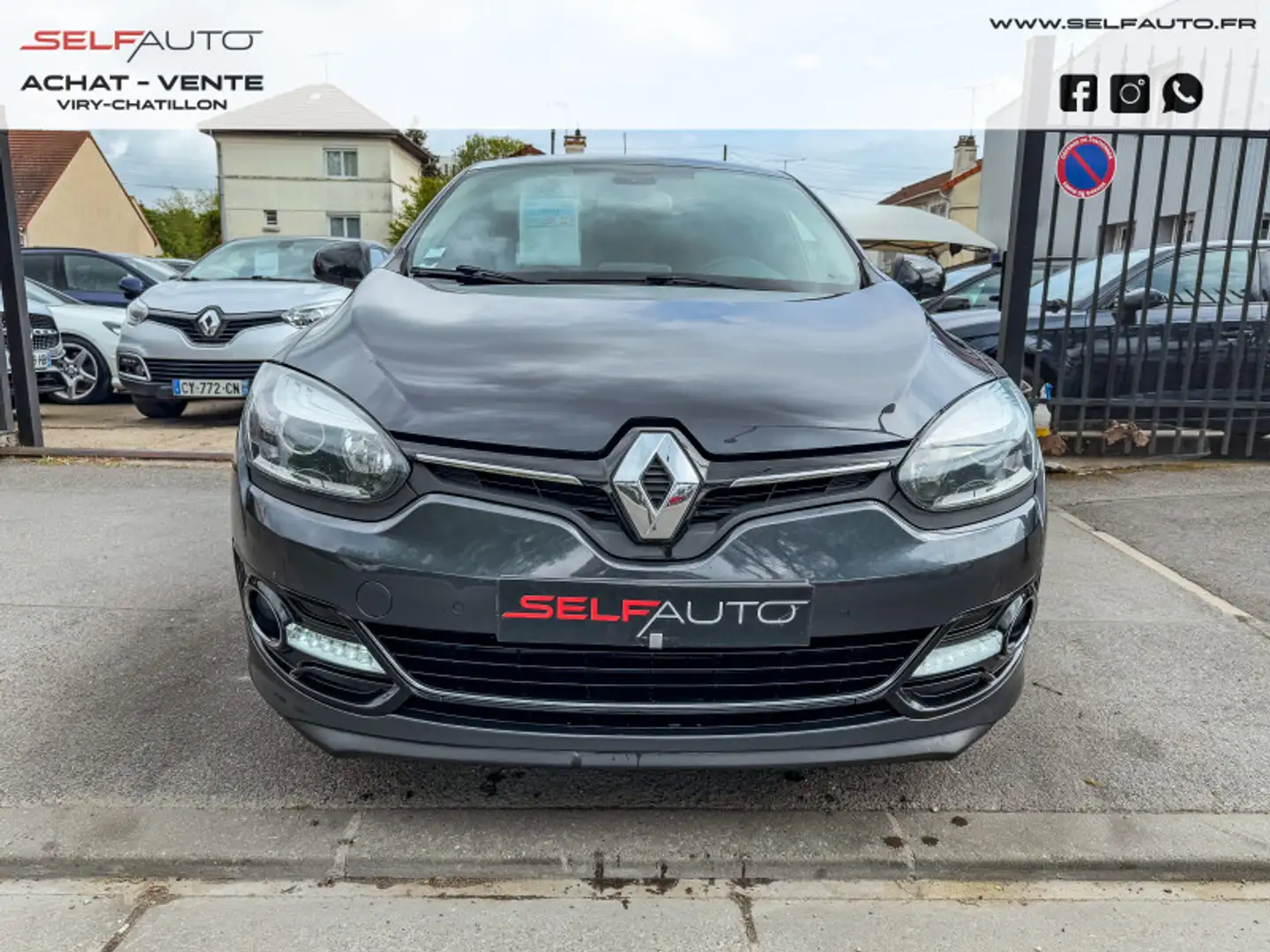 Renault Megane 1.6 DCI 130CH ENERGY BOSE ECO² Gris - 2