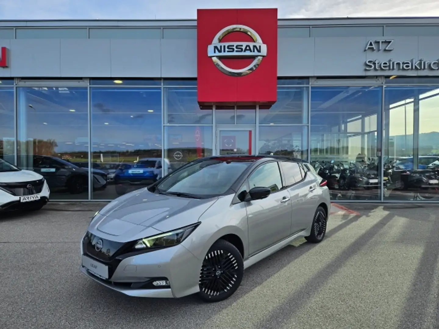 Nissan Leaf e+ N-Connecta 59 kWh*Netto 24.160.-* Silber - 1