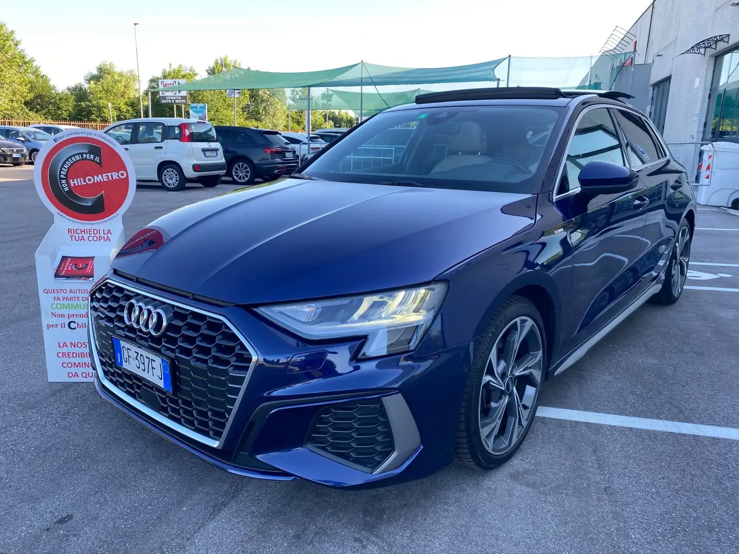 Audi A3 SPB 40 TDI quattro S tronic S line edition Blu/Azzurro - 1