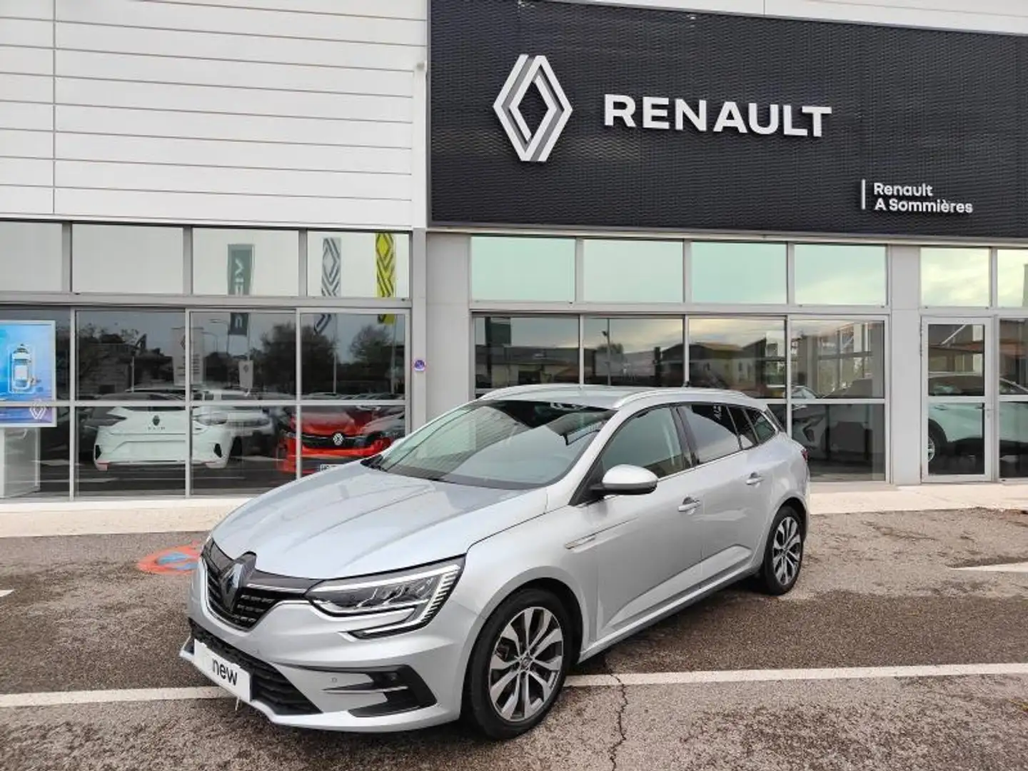 Renault Megane 1.3 TCe 140ch Techno EDC -23 Gris - 1