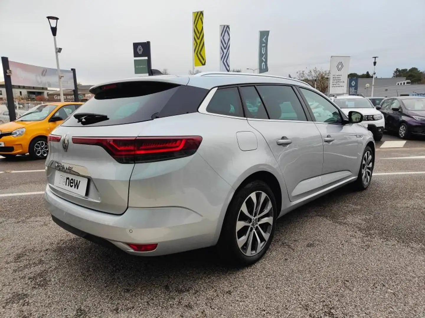 Renault Megane 1.3 TCe 140ch Techno EDC -23 Gris - 2