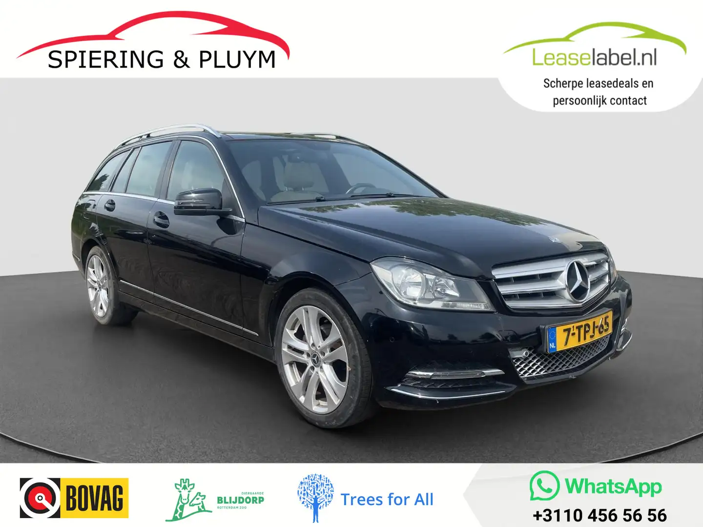 Mercedes-Benz C 180 Estate Business Class Avant. | Leder | Stoel verw. Negro - 1