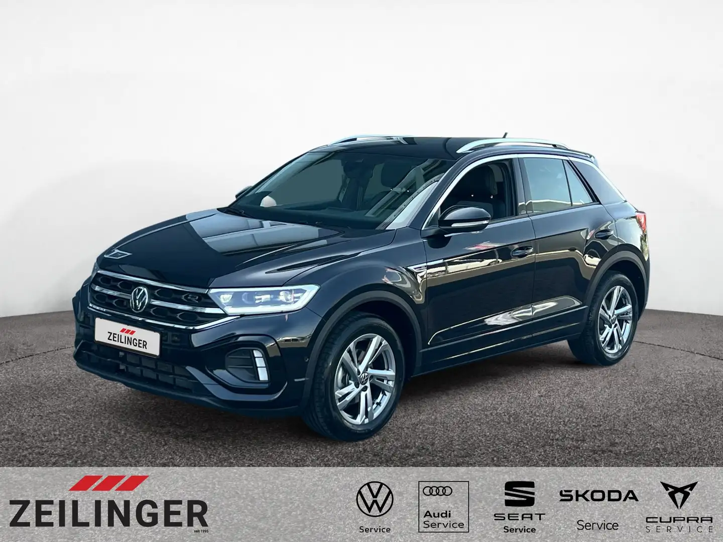 Volkswagen T-Roc R-Line TSI|APP-CONNECT|ACC|SHZ|LED-PLUS Schwarz - 1