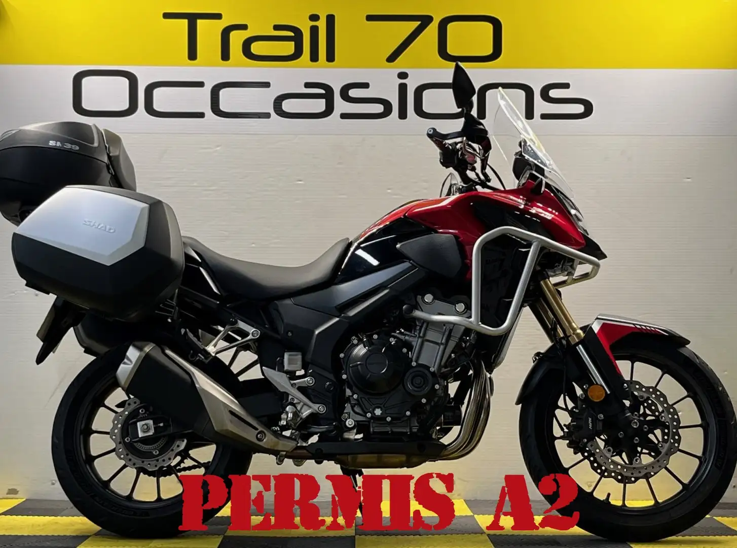 Honda CB 500 Rojo - 1