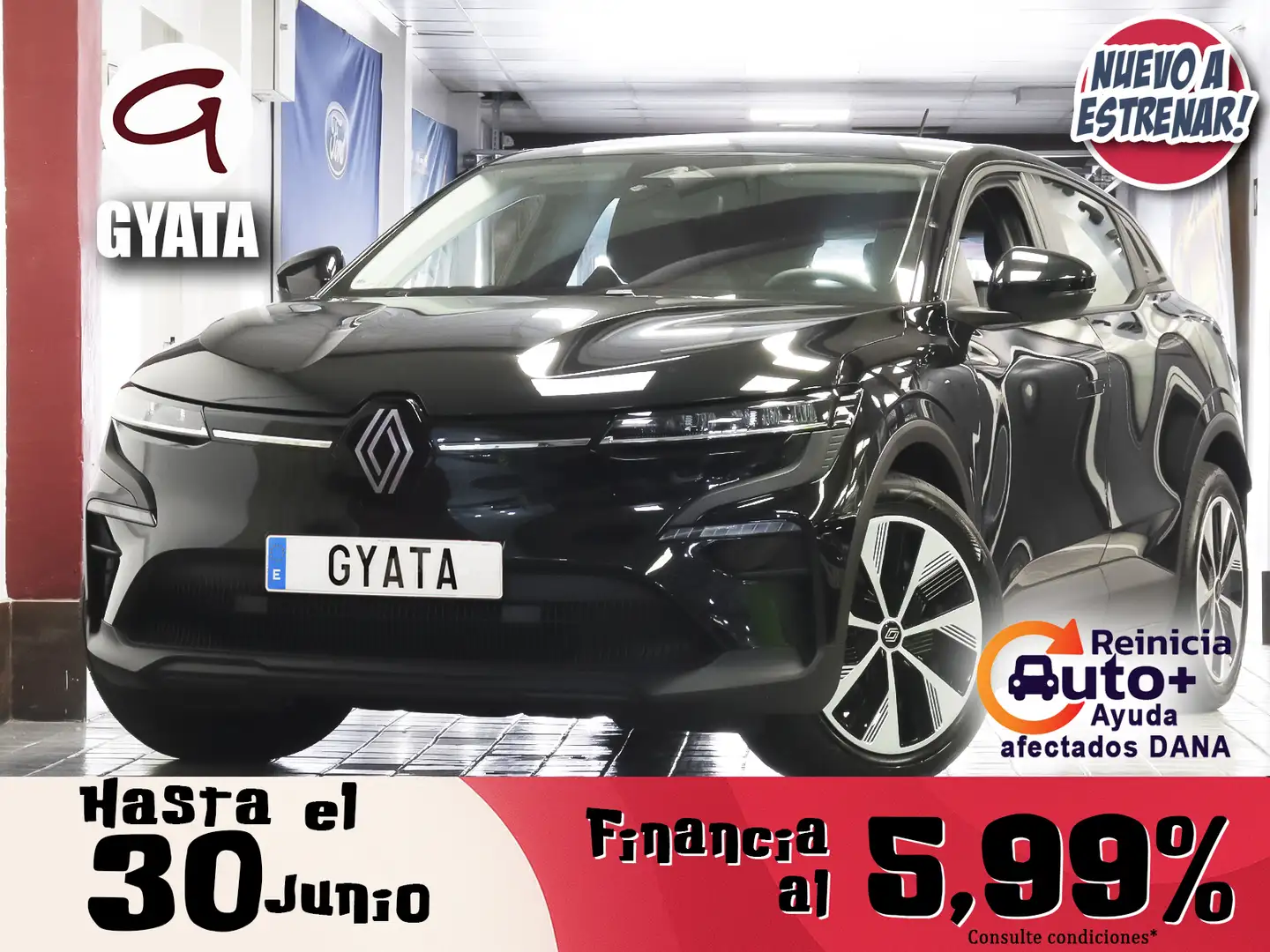 Renault Megane E-Tech Evolution Super Charge EV60 96kW Negro - 1