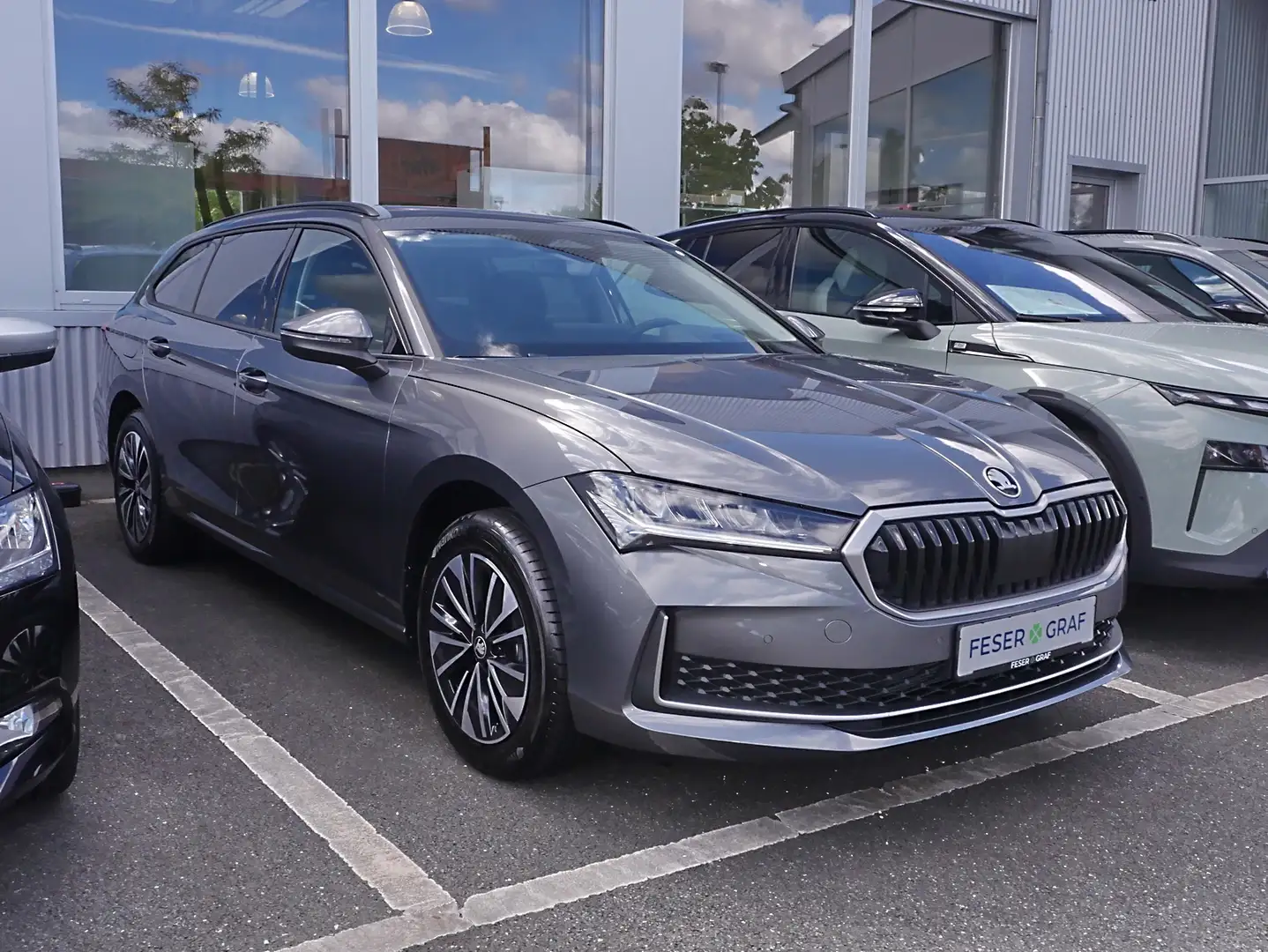 Skoda Superb Selection 1,5l TSI iV *RFK SHZ LED KLIMA* Gris - 2