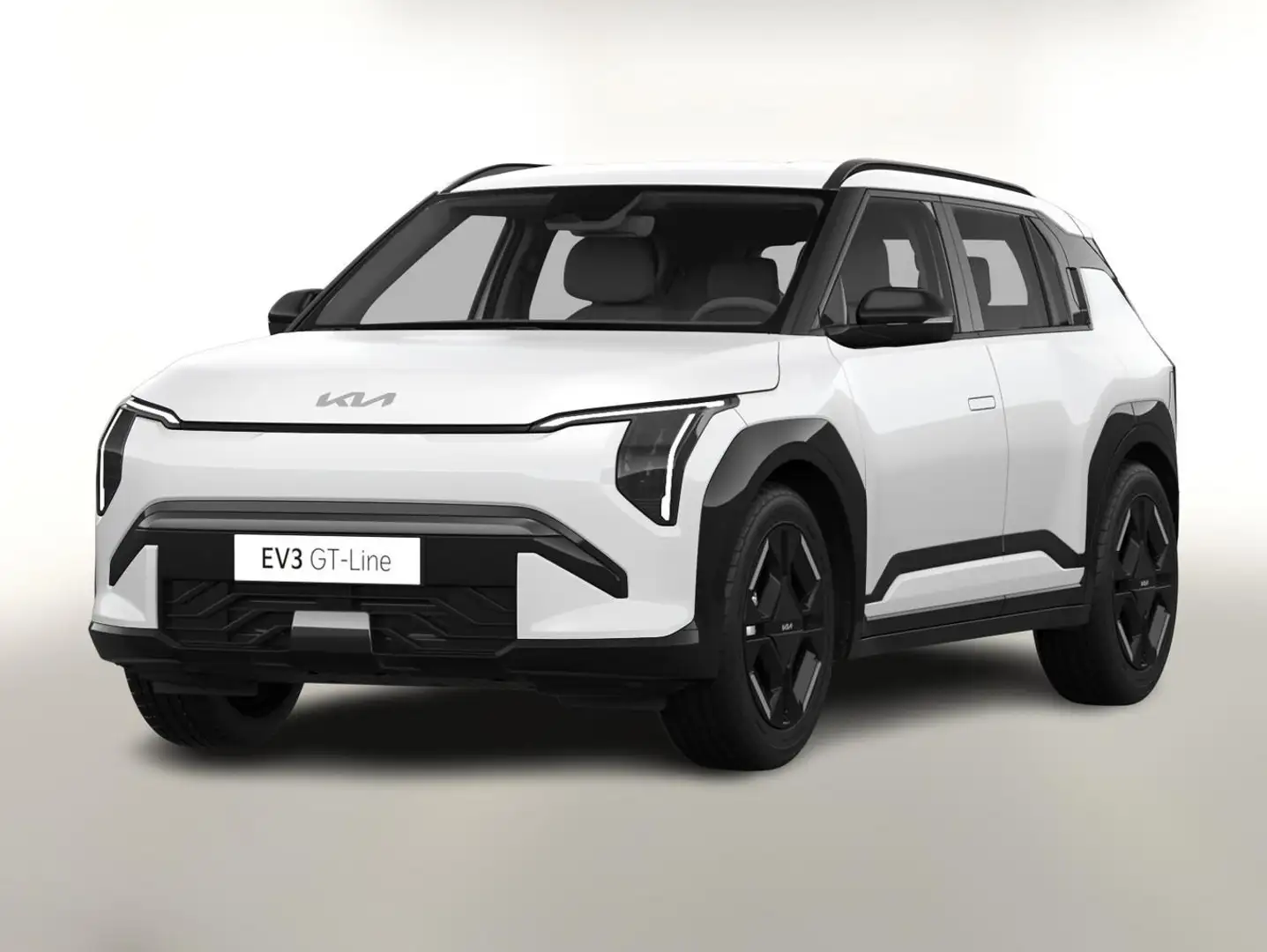 Kia EV3 GT-line 81,4kWh LED+ ACC Wärmep eHK Keyl SHZ 15... Weiß - 1